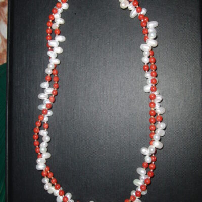 Pearled Corals Necklace