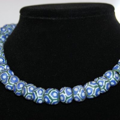Blue n White GGB Choker