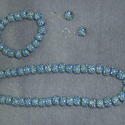 Blue n White GGB Choker